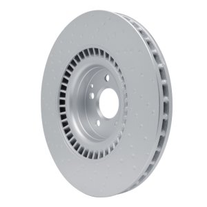 Mercedes-Benz S63 AMG Brake Rotor (1) - Front - R1 Concepts - Carbon Alloy GeoMET Dimpled - `07-`14